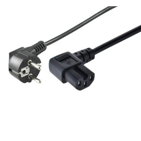 MicroConnect Power Cord CEE 7/7 - Angled